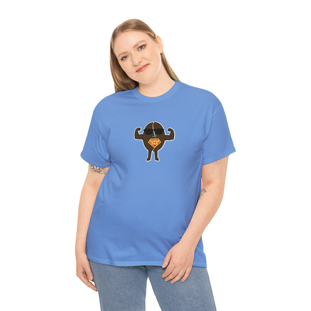 Super Dad_2 - Unisex Heavy Cotton Tee - GuadalupeRoastery