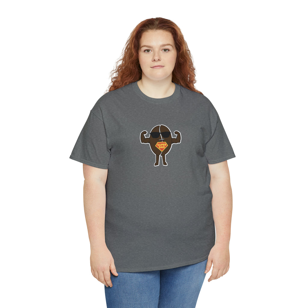 Super Dad_2 - Unisex Heavy Cotton Tee - GuadalupeRoastery