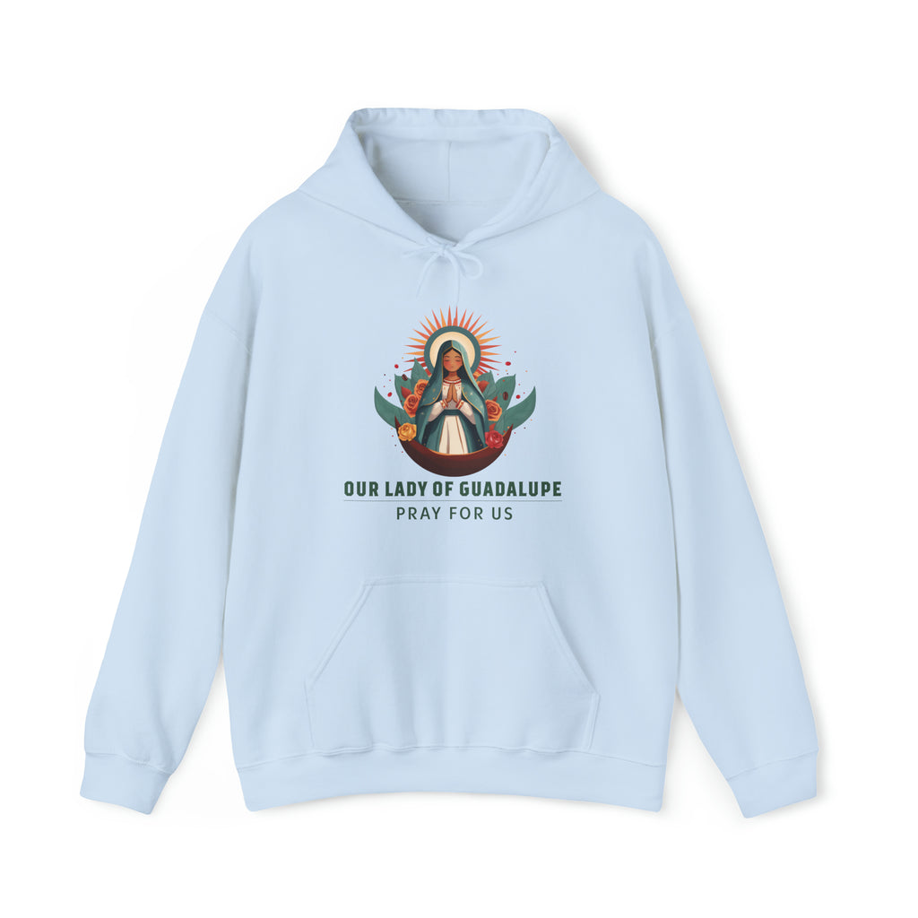 Our Lady of Guadalupe - Unisex Heavy Blend™ Hooded Sweatshirt - GuadalupeRoastery