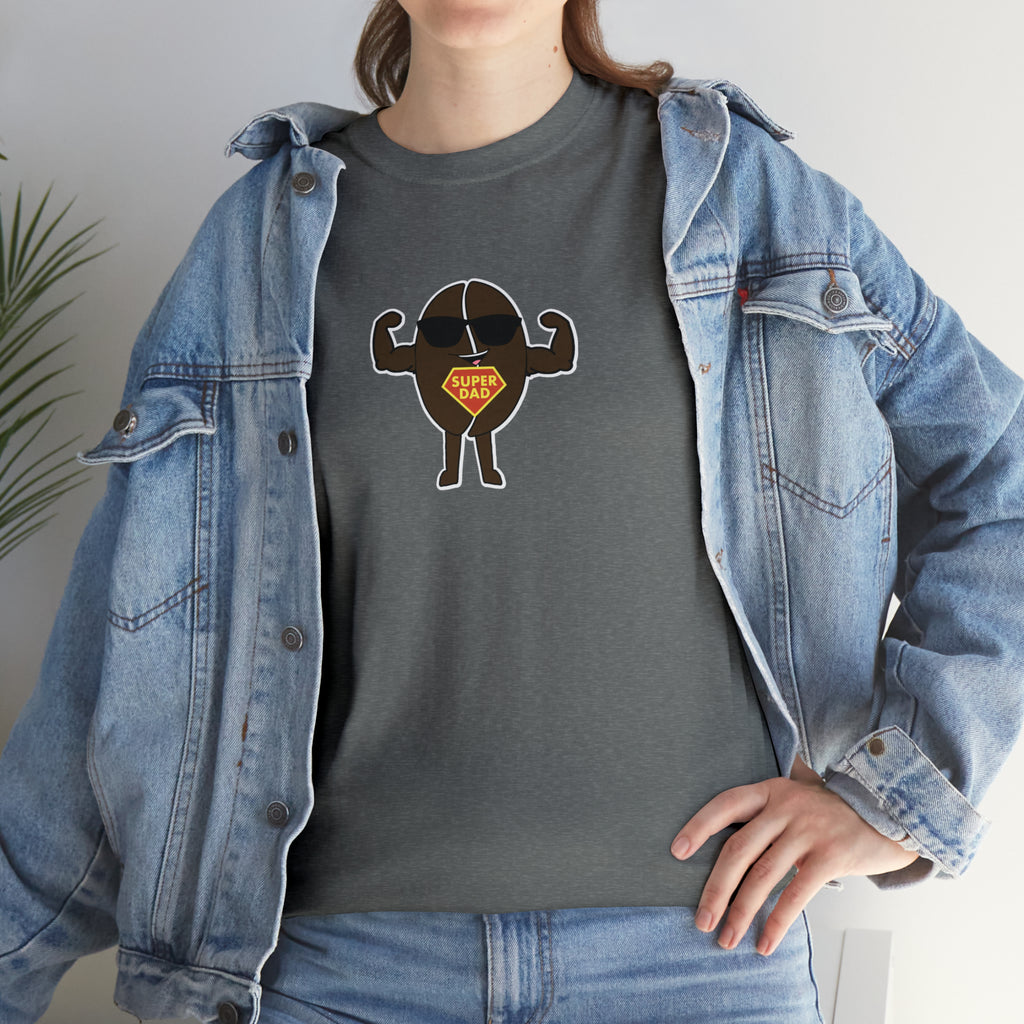 Super Dad_2 - Unisex Heavy Cotton Tee - GuadalupeRoastery