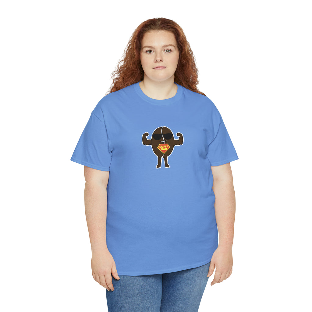 Super Dad_2 - Unisex Heavy Cotton Tee - GuadalupeRoastery