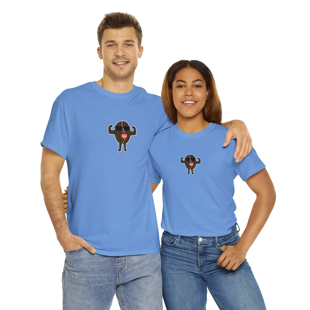 Super Dad (SMALL) - Unisex Heavy Cotton Tee - GuadalupeRoastery