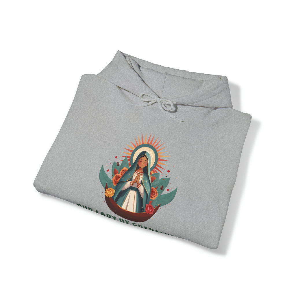 Our Lady of Guadalupe - Unisex Heavy Blend™ Hooded Sweatshirt - GuadalupeRoastery