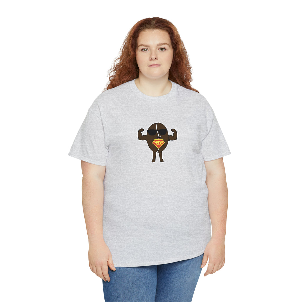 Super Dad_2 - Unisex Heavy Cotton Tee - GuadalupeRoastery