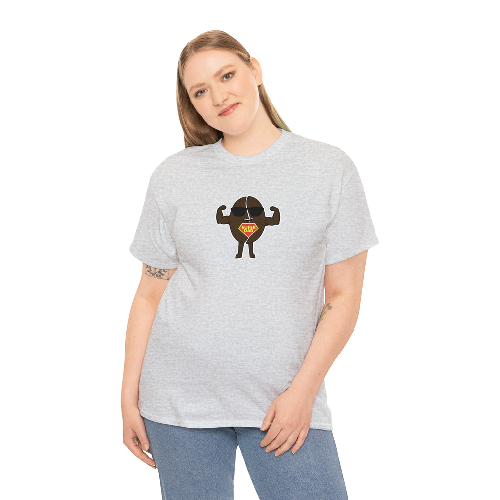 Super Dad_2 - Unisex Heavy Cotton Tee - GuadalupeRoastery