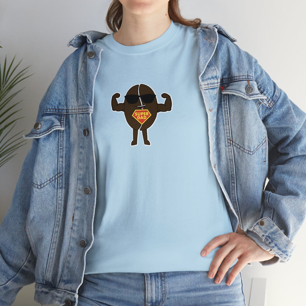 Super Dad_2 - Unisex Heavy Cotton Tee - GuadalupeRoastery