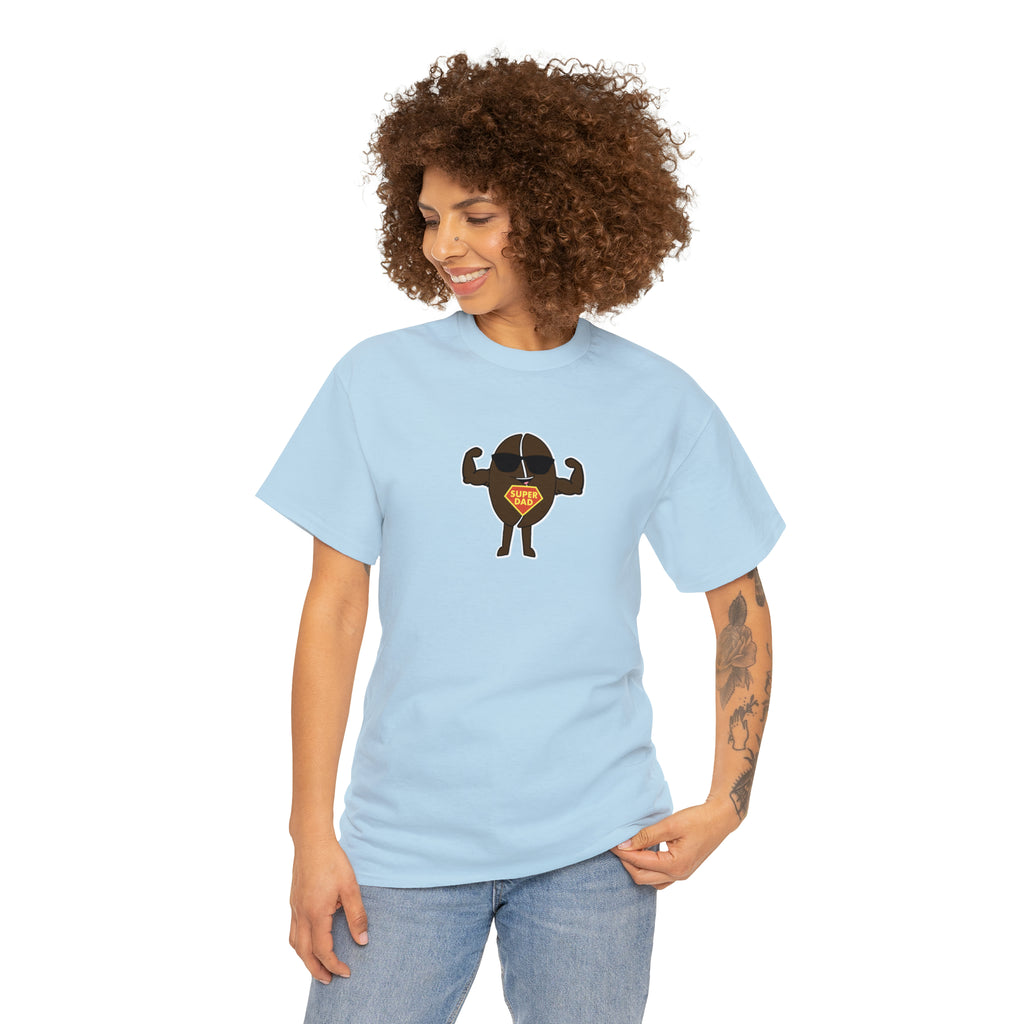 Super Dad_2 - Unisex Heavy Cotton Tee - GuadalupeRoastery