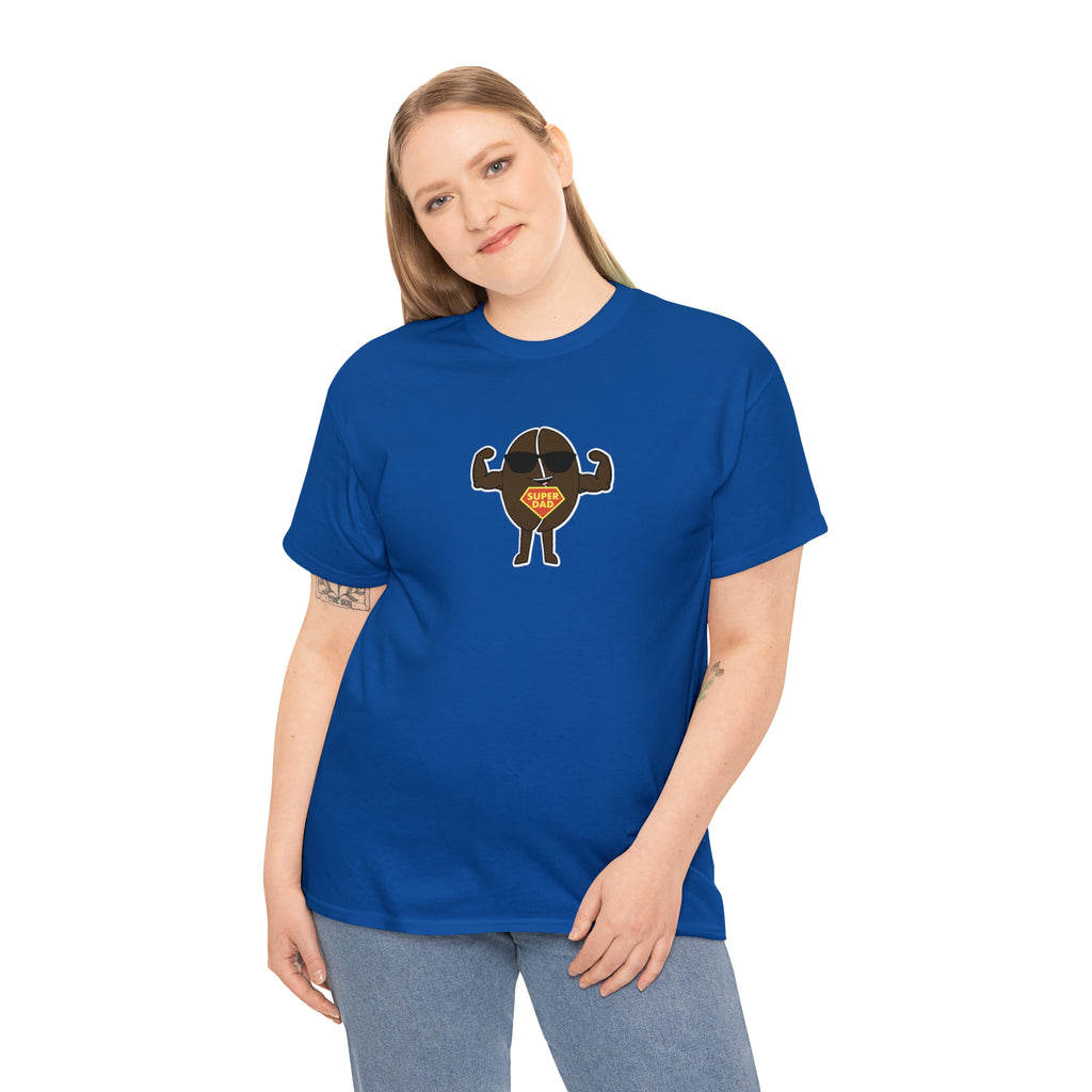 Super Dad_2 - Unisex Heavy Cotton Tee - GuadalupeRoastery