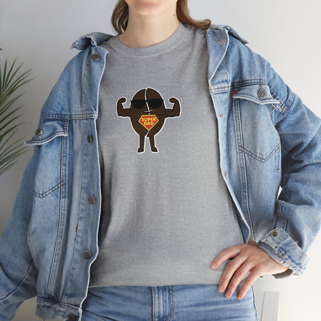 Super Dad_2 - Unisex Heavy Cotton Tee - GuadalupeRoastery
