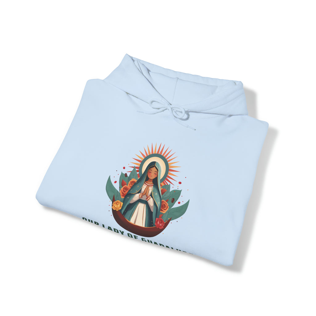 Our Lady of Guadalupe - Unisex Heavy Blend™ Hooded Sweatshirt - GuadalupeRoastery