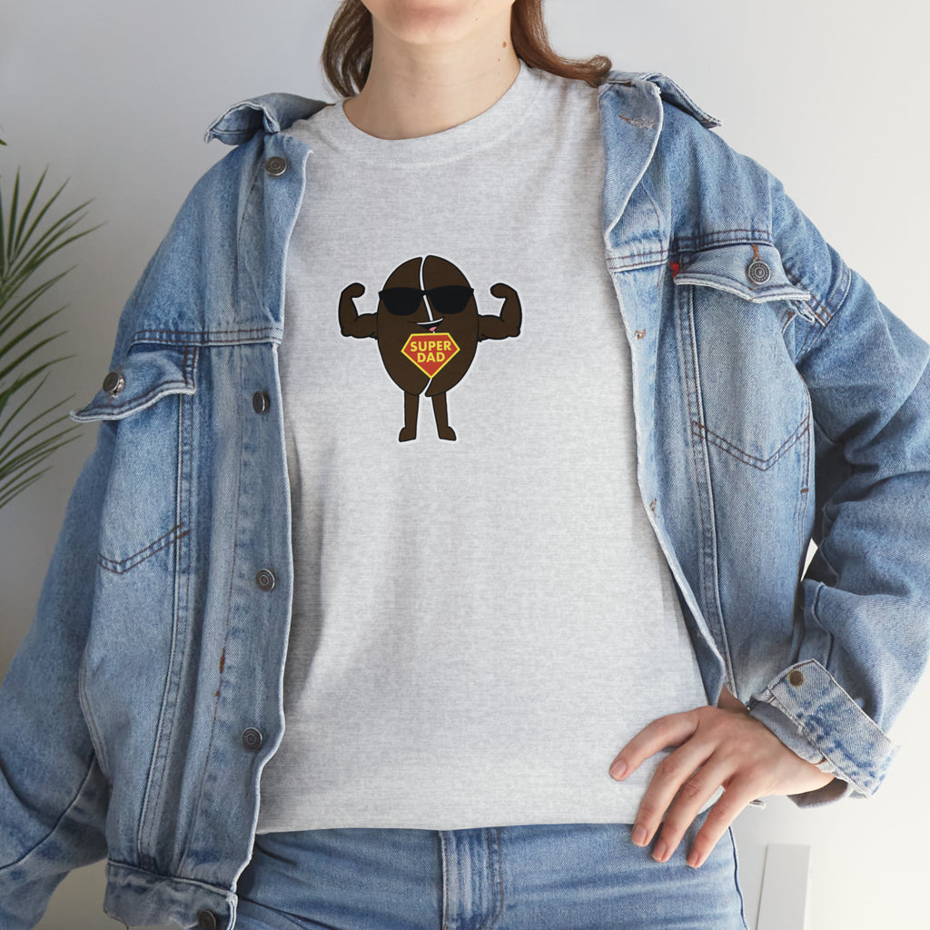 Super Dad_2 - Unisex Heavy Cotton Tee - GuadalupeRoastery