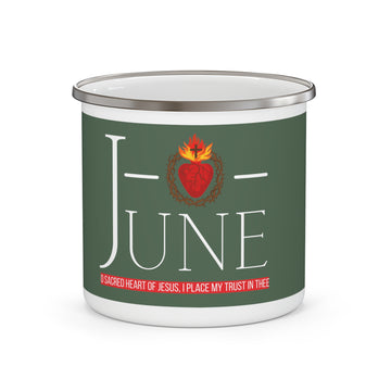 June - Enamel Camping Mug - GuadalupeRoastery