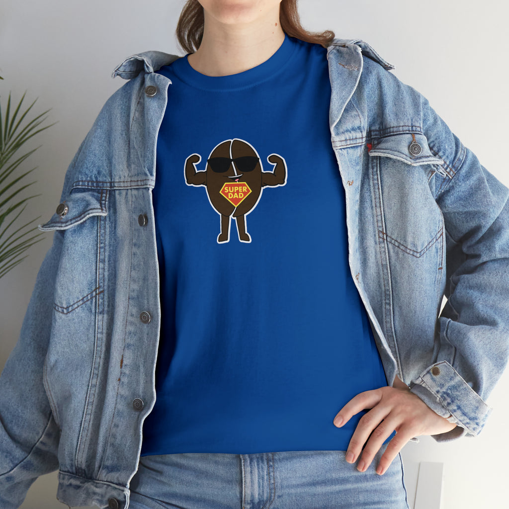 Super Dad_2 - Unisex Heavy Cotton Tee - GuadalupeRoastery