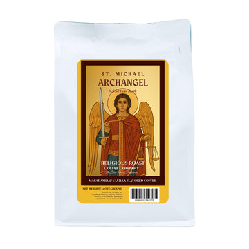 Heavenly Defender – St. Michael Archangel | Macadamia & Vanilla Flavored Coffee - GuadalupeRoastery