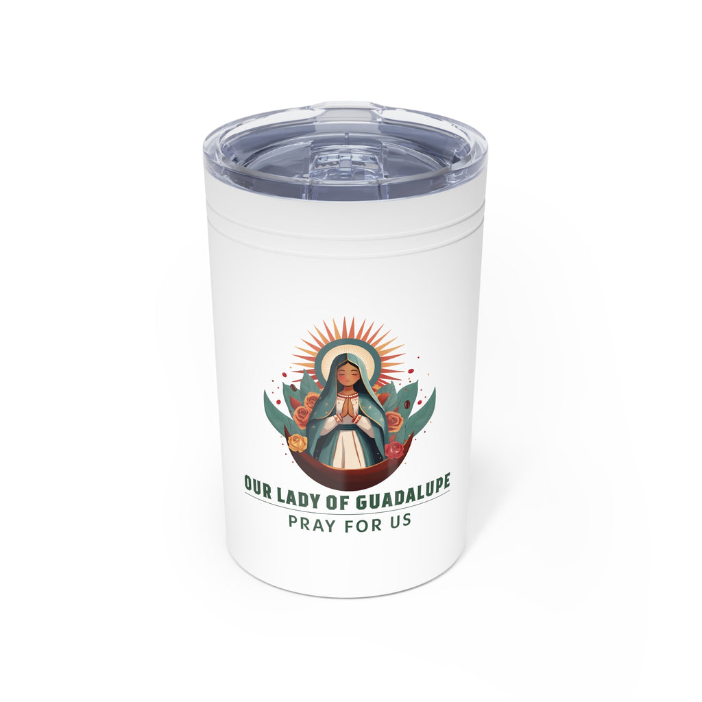 Vacuum Insulated Tumbler, 11oz - Our Lady of Guadalupe - GuadalupeRoastery