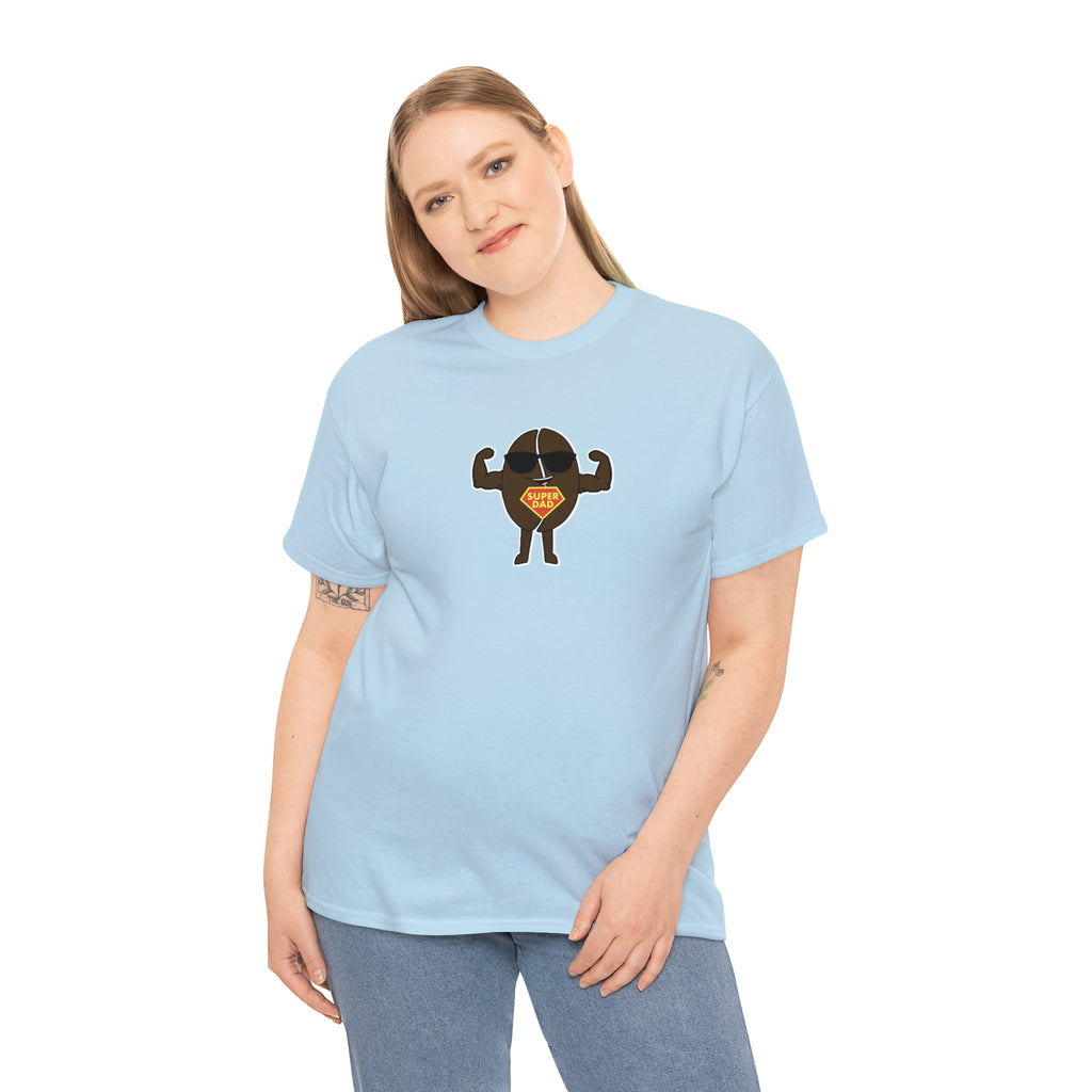 Super Dad_2 - Unisex Heavy Cotton Tee - GuadalupeRoastery