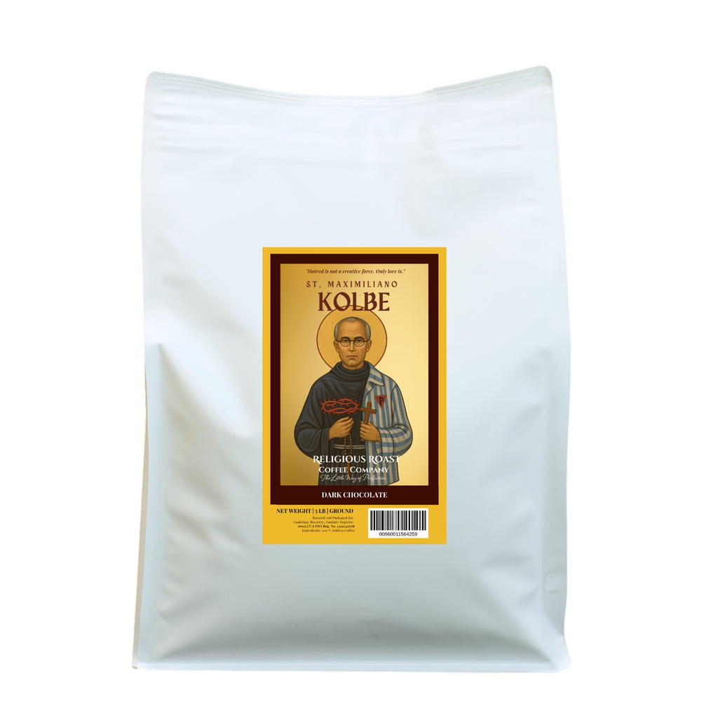 St. Maximiliano Kolbe – Dark Chocolate Coffee - GuadalupeRoastery