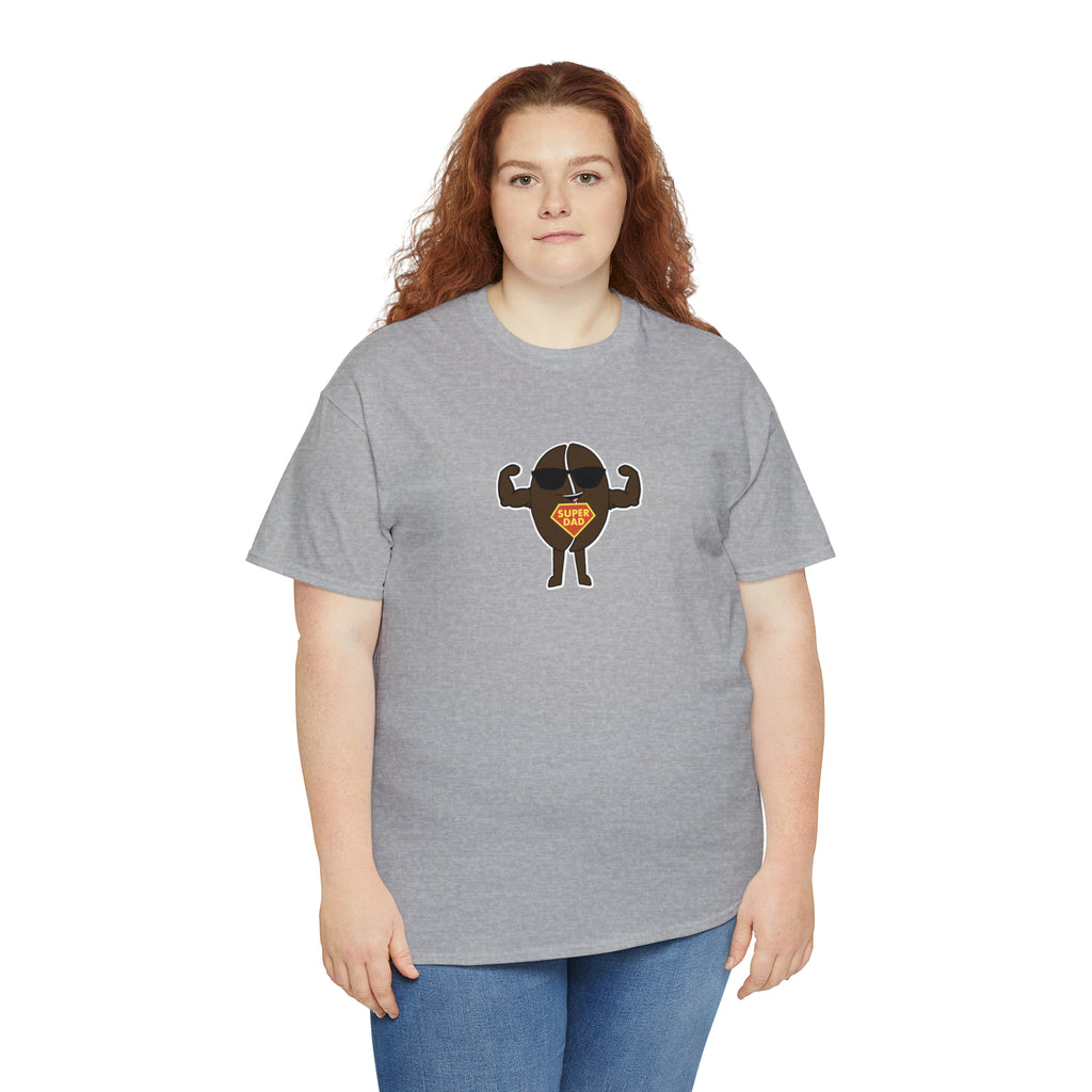 Super Dad_2 - Unisex Heavy Cotton Tee - GuadalupeRoastery