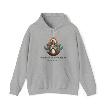 Our Lady of Guadalupe - Unisex Heavy Blend™ Hooded Sweatshirt - GuadalupeRoastery