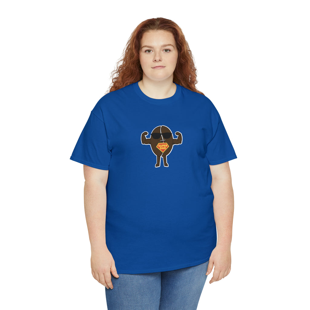 Super Dad_2 - Unisex Heavy Cotton Tee - GuadalupeRoastery