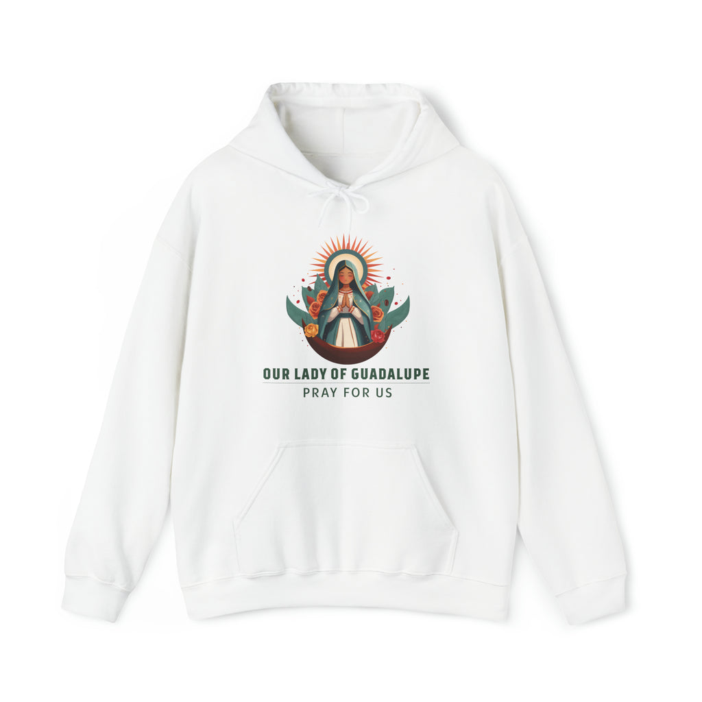 Our Lady of Guadalupe - Unisex Heavy Blend™ Hooded Sweatshirt - GuadalupeRoastery