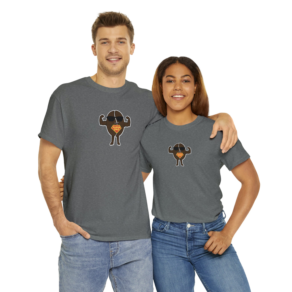 Super Dad_2 - Unisex Heavy Cotton Tee - GuadalupeRoastery