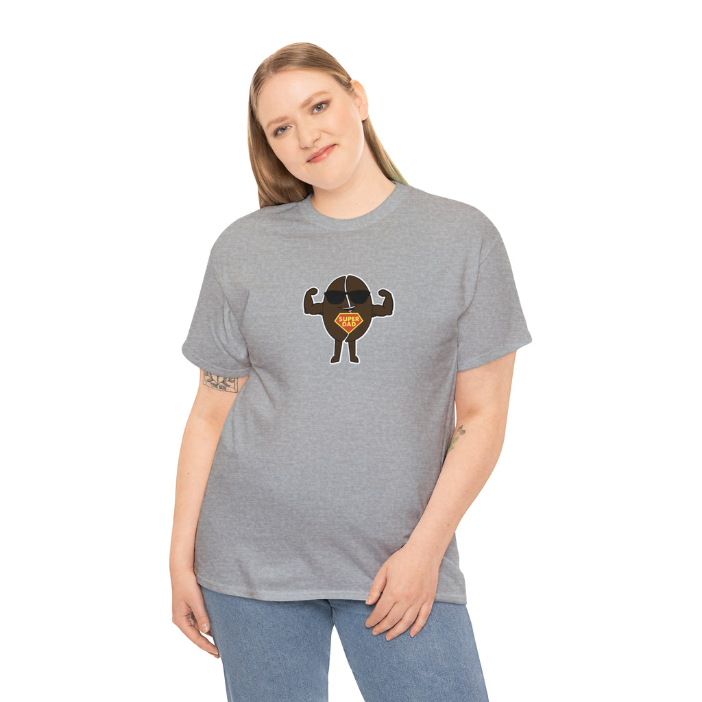Super Dad_2 - Unisex Heavy Cotton Tee - GuadalupeRoastery