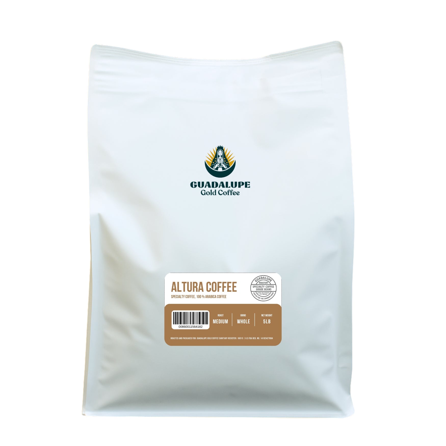 Altura Coffee, Grown at high elevation for a brighter, cleaner cup