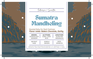 Sumatra Mandheling - GuadalupeRoastery